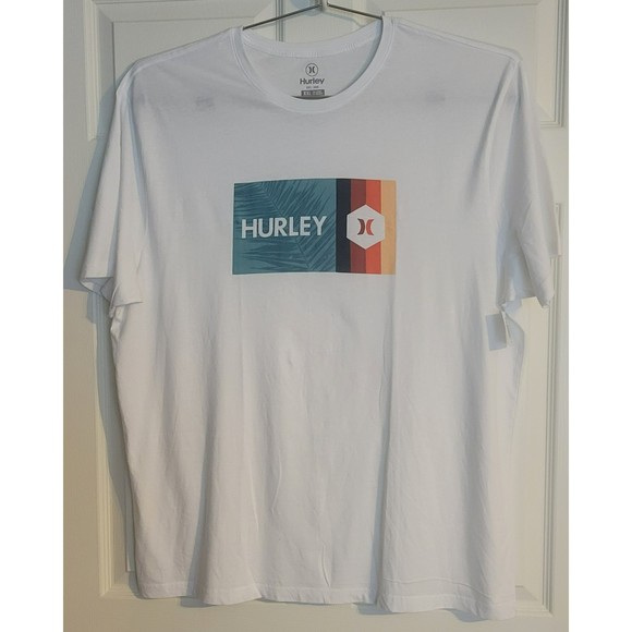 Hurley Mens XXL 100%‎ Cotton Graphic T-Shirt NWT - Picture 1 of 5